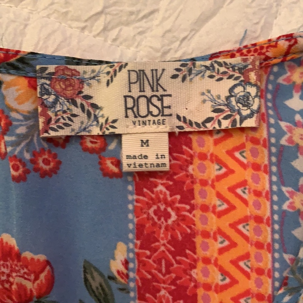 Pink Rose Top medium - Picture 4 of 4